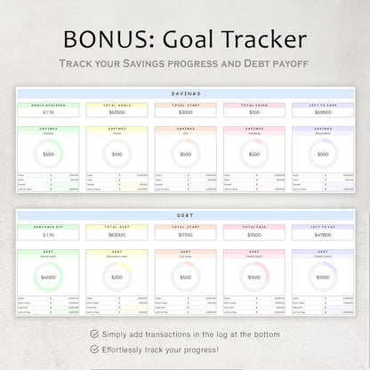 Google Sheet Monthly Budget Tracker